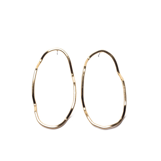 BIG THREAD EARRINGS