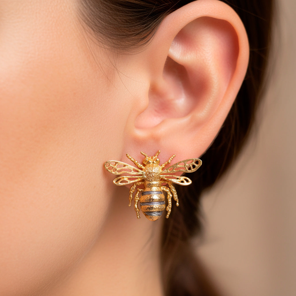 QUEEN BEE EARRINGS
