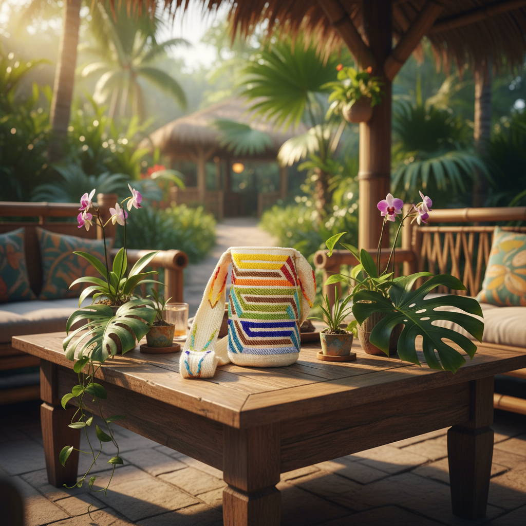 BEADED EMBROIDERY BOHO ARTISAN PURSE