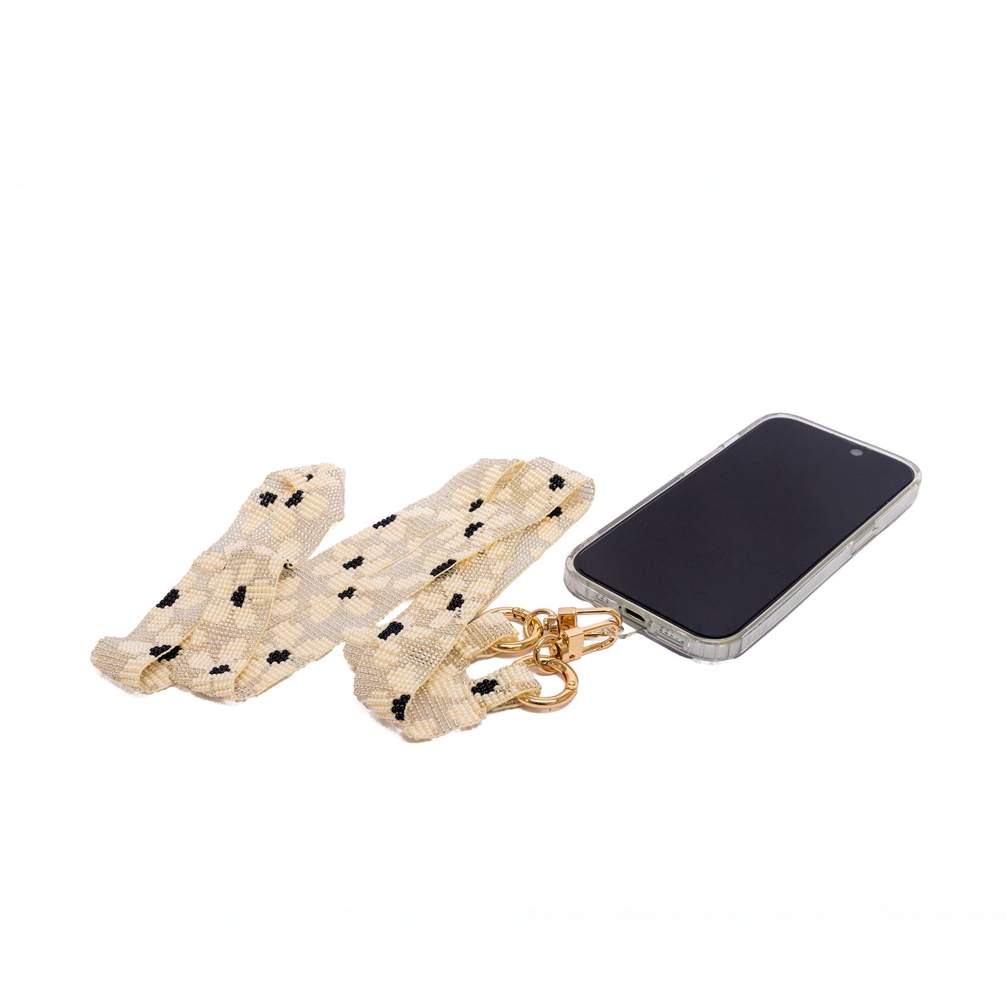POLKA DOT PHONE STRAP