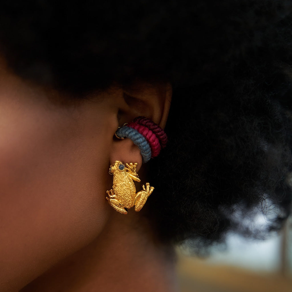 FROG EARRINGS