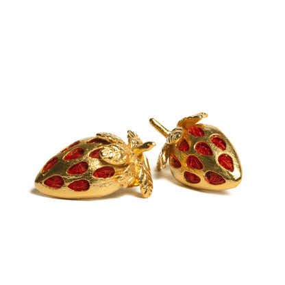 STRAWBERRY EARRINGS