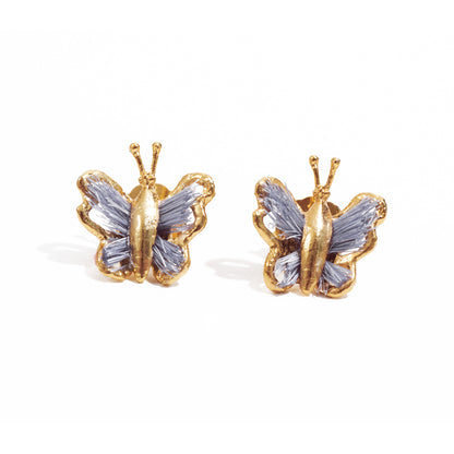 BUTTERFLY STUD EARRINGS