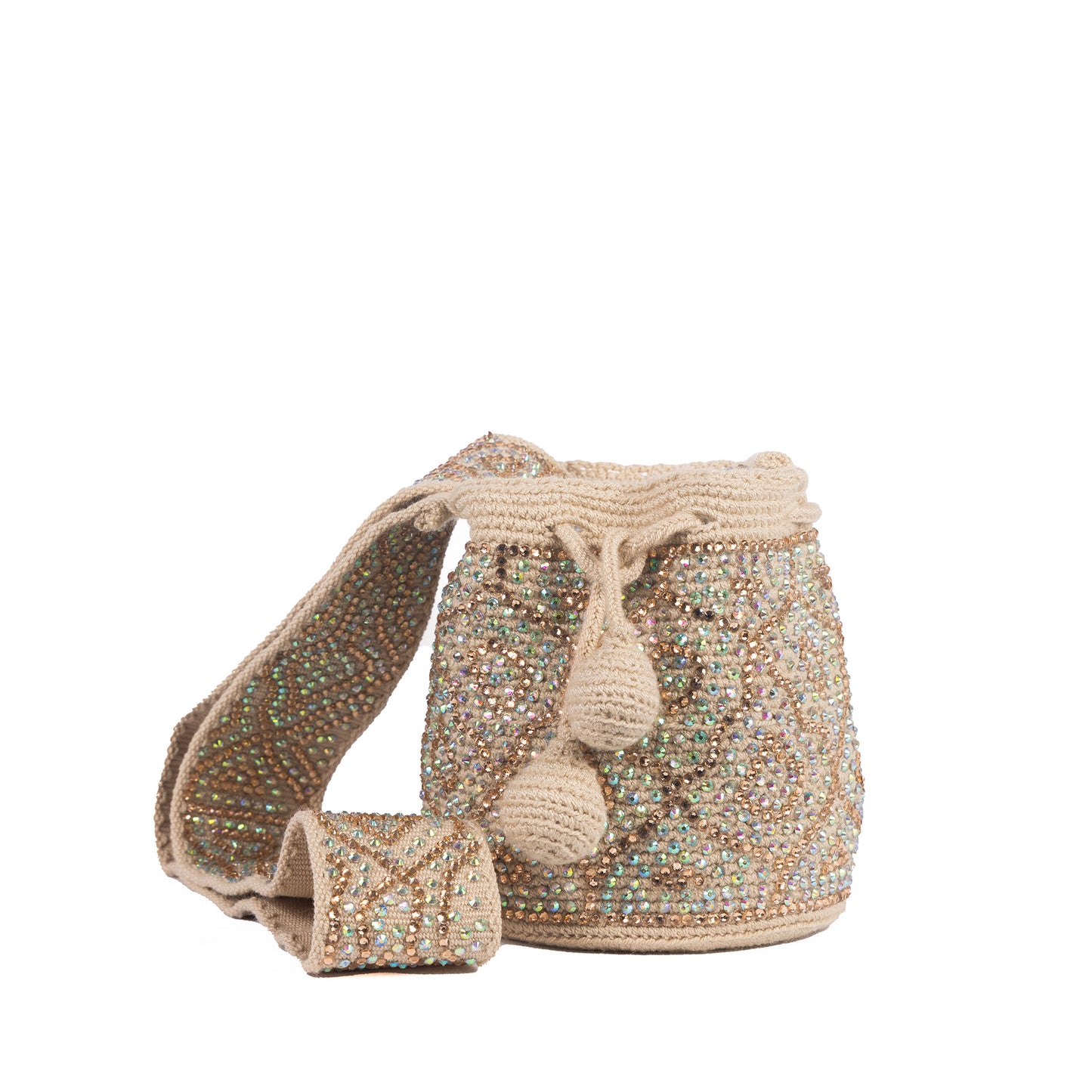 MINI IRIDESCENT PARTY ARTISAN PURSE