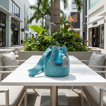 OCEAN BREEZE ARTISAN PURSE