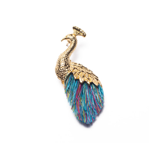PEACOOK BROOCH